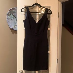 Black banana republic sleeveless dress size 6P